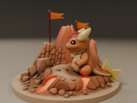 Pocket monsters 3D Print Model