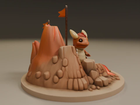 Pocket monsters 3D Print Model
