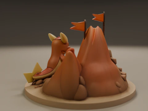 Pocket monsters 3D Print Model