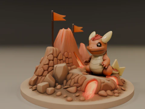 Pocket monsters 3D Print Model