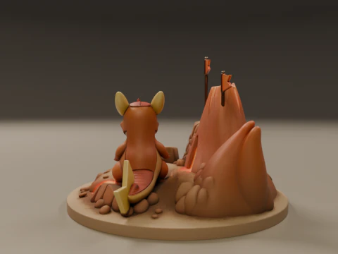 Pocket monsters 3D Print Model