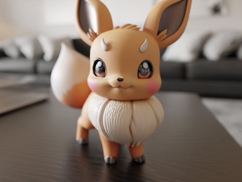 Pocket monsters 3D 打印模型