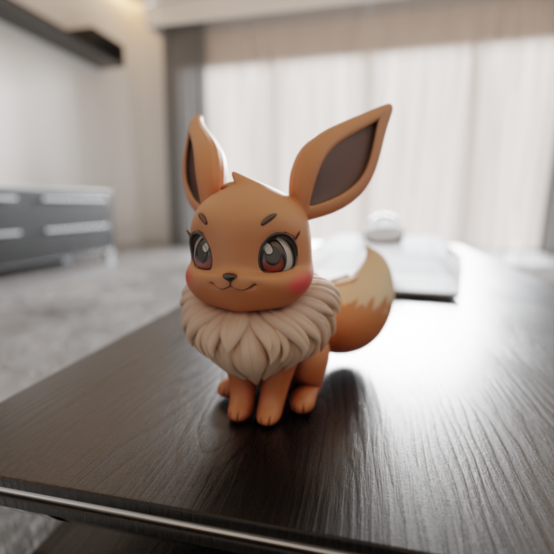 Pocket monsters 3D printmodel .c4d .max .obj .3ds .fbx .stl .blend