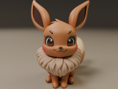 口袋妖怪 3D 打印模型