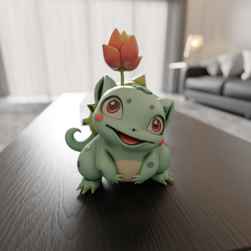 Pocket monsters 3Dプリントモデル .c4d .max .obj .3ds .fbx .stl .blend 