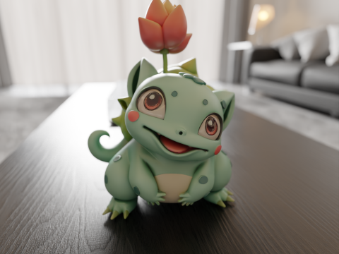 Pocket monsters Modello di stampa 3D