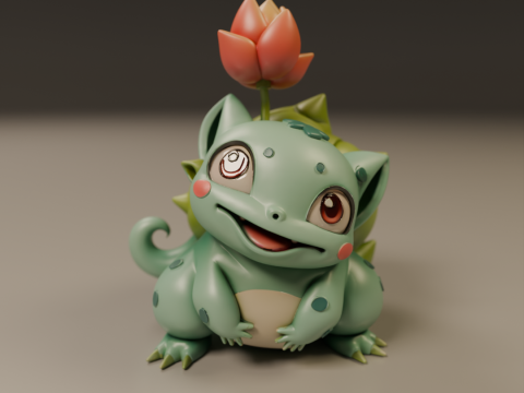 Pocket monsters 3Dプリントモデル