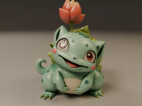 Pocket monsters 3D Print Model