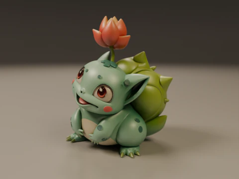 Pocket monsters 3D Print Model