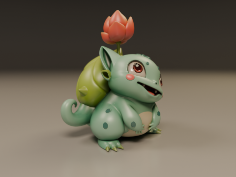 Pocket monsters 3Dプリントモデル