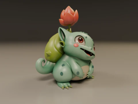 Pocket monsters 3D Print Model