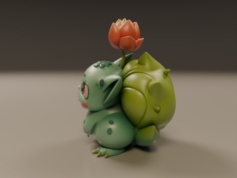 Pocket monsters 3Dプリントモデル