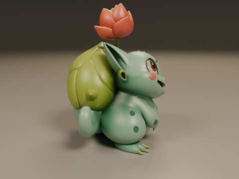 Pocket monsters 3Dプリントモデル