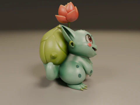Pocket monsters 3D Print Model