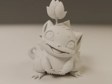 Pocket monsters 3D Print Model
