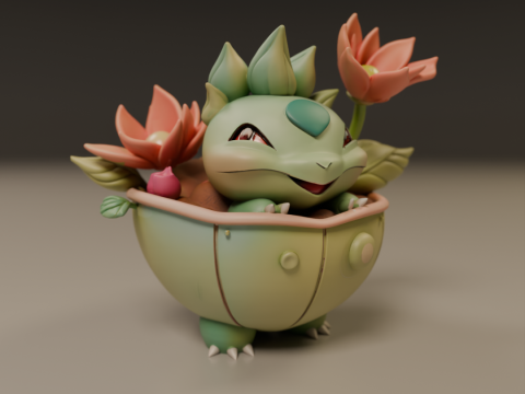 Pocket monsters Model Cetak 3D
