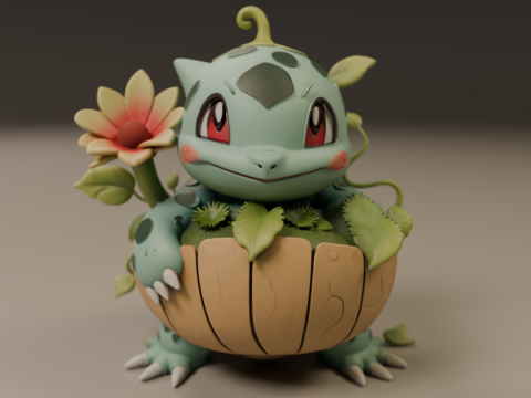 Pocket monsters 3D प्रिंट मॉडल