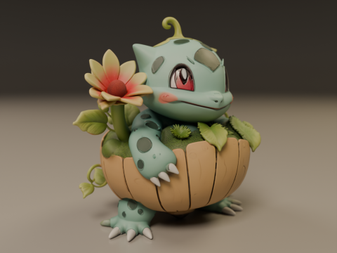 Pocket monsters 3D प्रिंट मॉडल