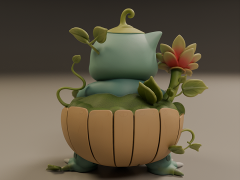Pocket monsters 3D प्रिंट मॉडल