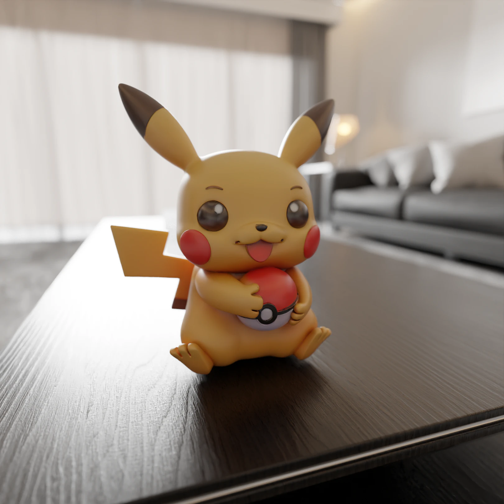 Pocket monsters 3D Print Model .c4d .max .obj .3ds .fbx .stl .blend 