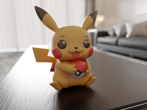 Pocket monsters 3D प्रिंट मॉडल