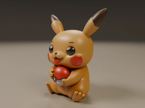 Pocket monsters 3D Print Model