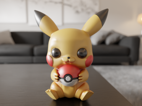 Pocket monsters Model Cetak 3D