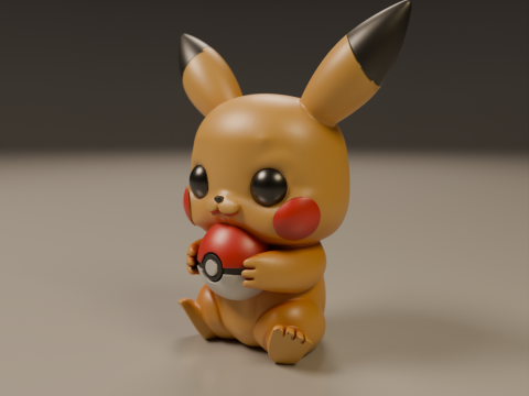 Pocket monsters 3D 打印模型