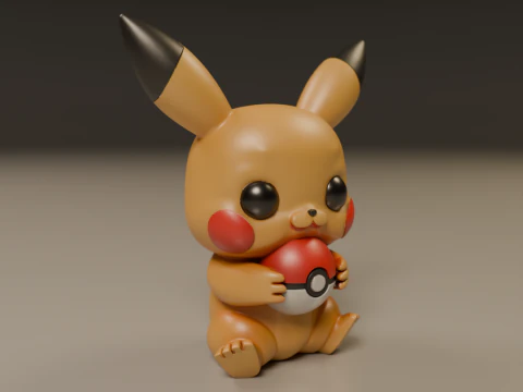 Pocket monsters 3D Print Model