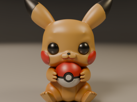 Pocket monsters 3D 打印模型