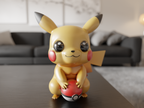Pocket monsters 3D प्रिंट मॉडल