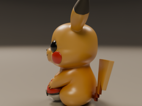 Pocket monsters 3Dプリントモデル