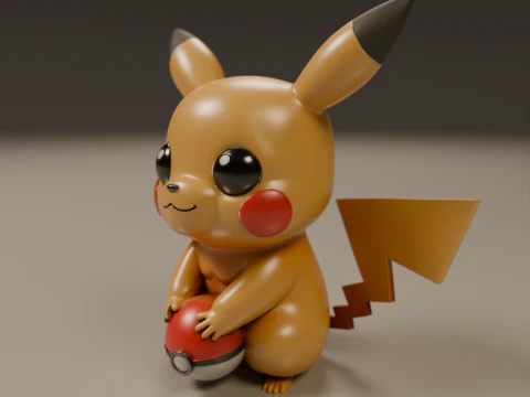 Pocket monsters 3D Print Model