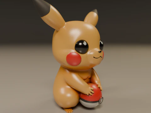 Pocket monsters 3D Print Model