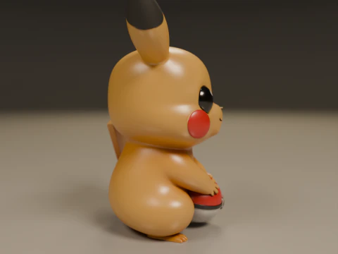 Pocket monsters 3D Print Model