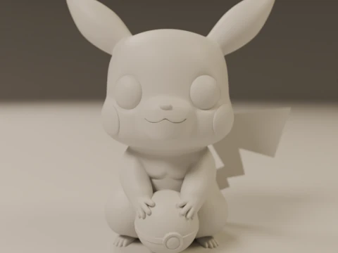 Pocket monsters 3D Print Model