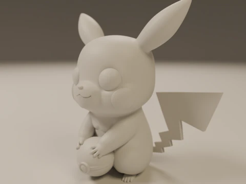 Pocket monsters 3D Print Model