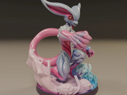 Pocket monsters 3D Print Model