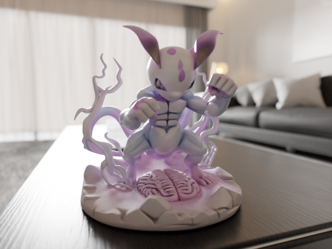 Pocket monsters Model Cetak 3D
