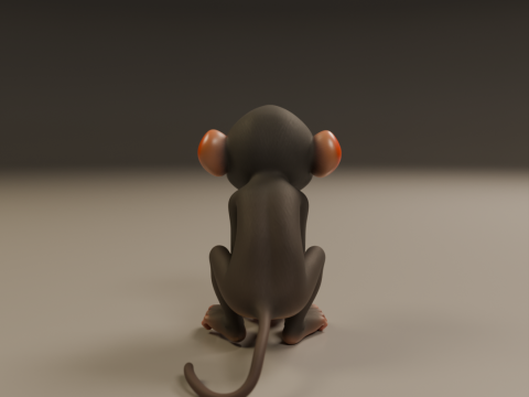 Chimpanzee 3D 打印模型