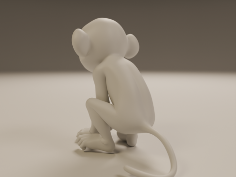 Chimpanzee 3D 打印模型