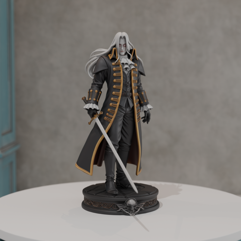 Alucard Castlevania 3D 打印模型 .c4d .max .obj .3ds .fbx .stl .blend 