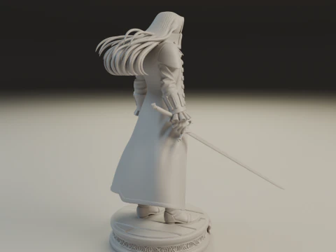 Alucard Castlevania 3D Print Model