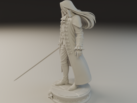 Alucard Castlevania 3D 打印模型