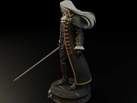 Alucard Castlevania 3D 打印模型