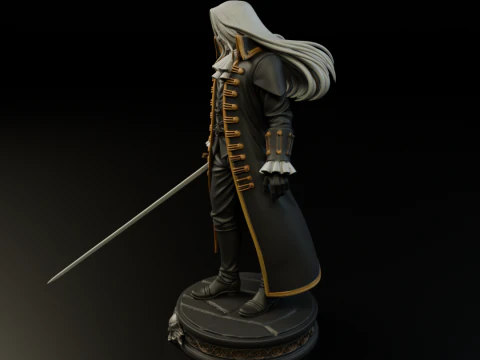 Alucard Castlevania 3D Print Model