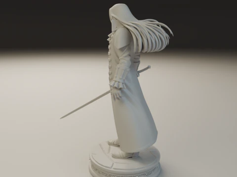 Alucard Castlevania 3D Print Model