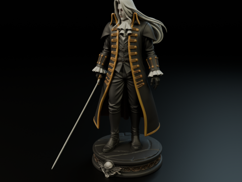 Alucard Castlevania 3D 打印模型