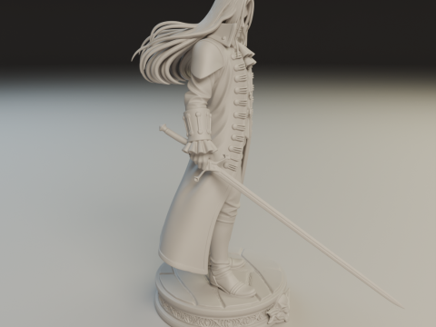 Alucard Castlevania 3D 打印模型
