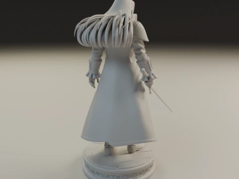 Alucard Castlevania 3D Print Model